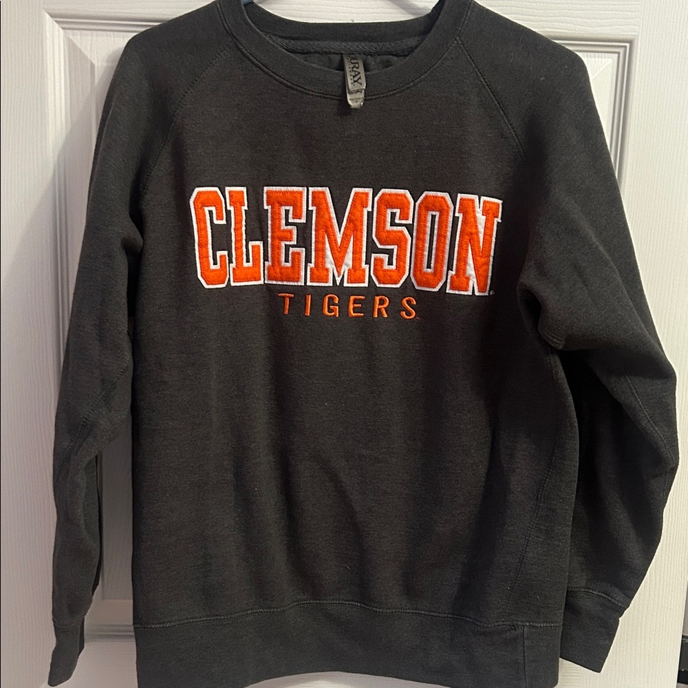 Clemson Tigers Black Crewneck Sweater
